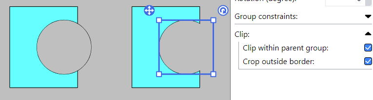 Screenshot for crop outline